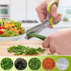 5 layer Multifunctional Stainless Steel Scissors - Image 2