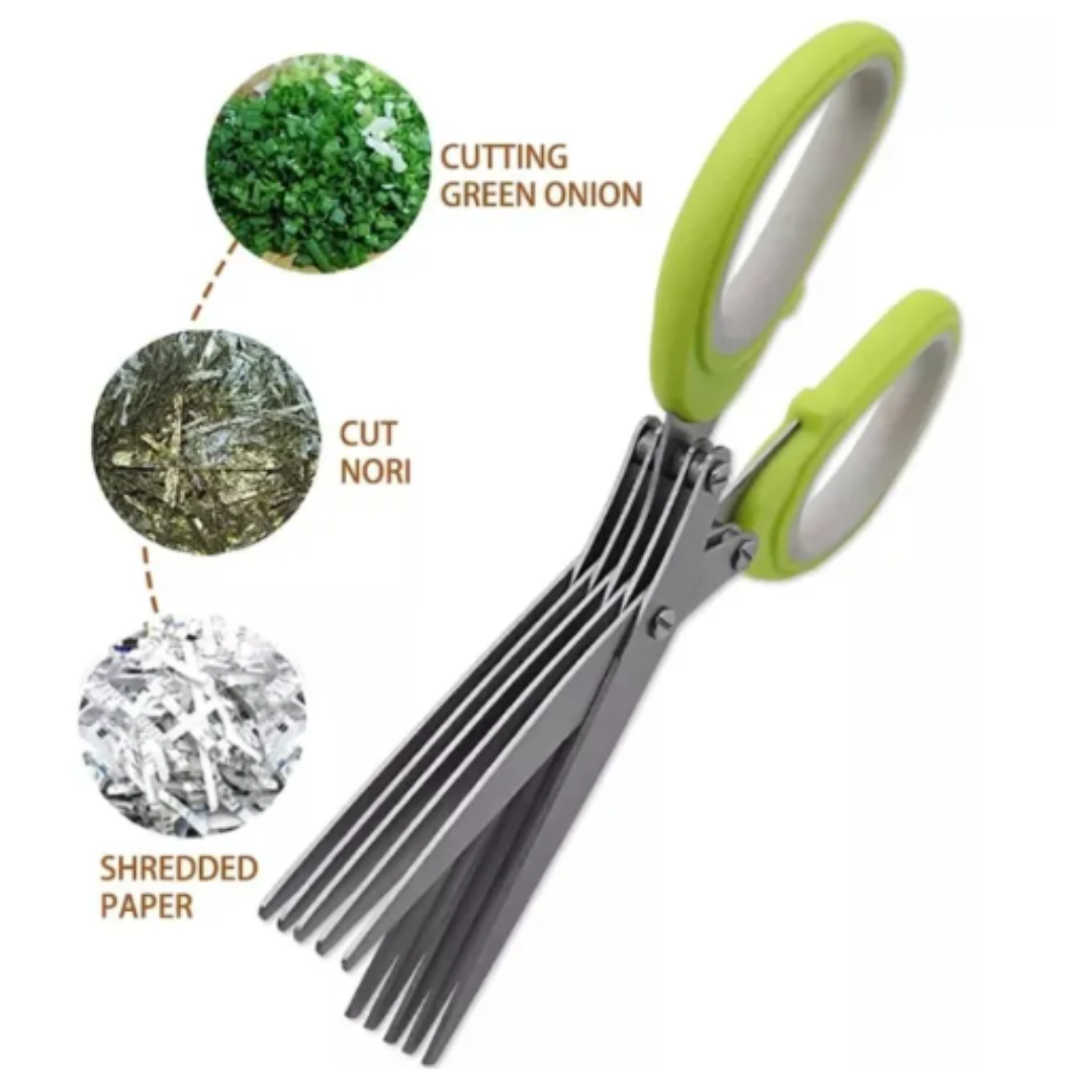 5 layer Multifunctional Stainless Steel Scissors - Image 1
