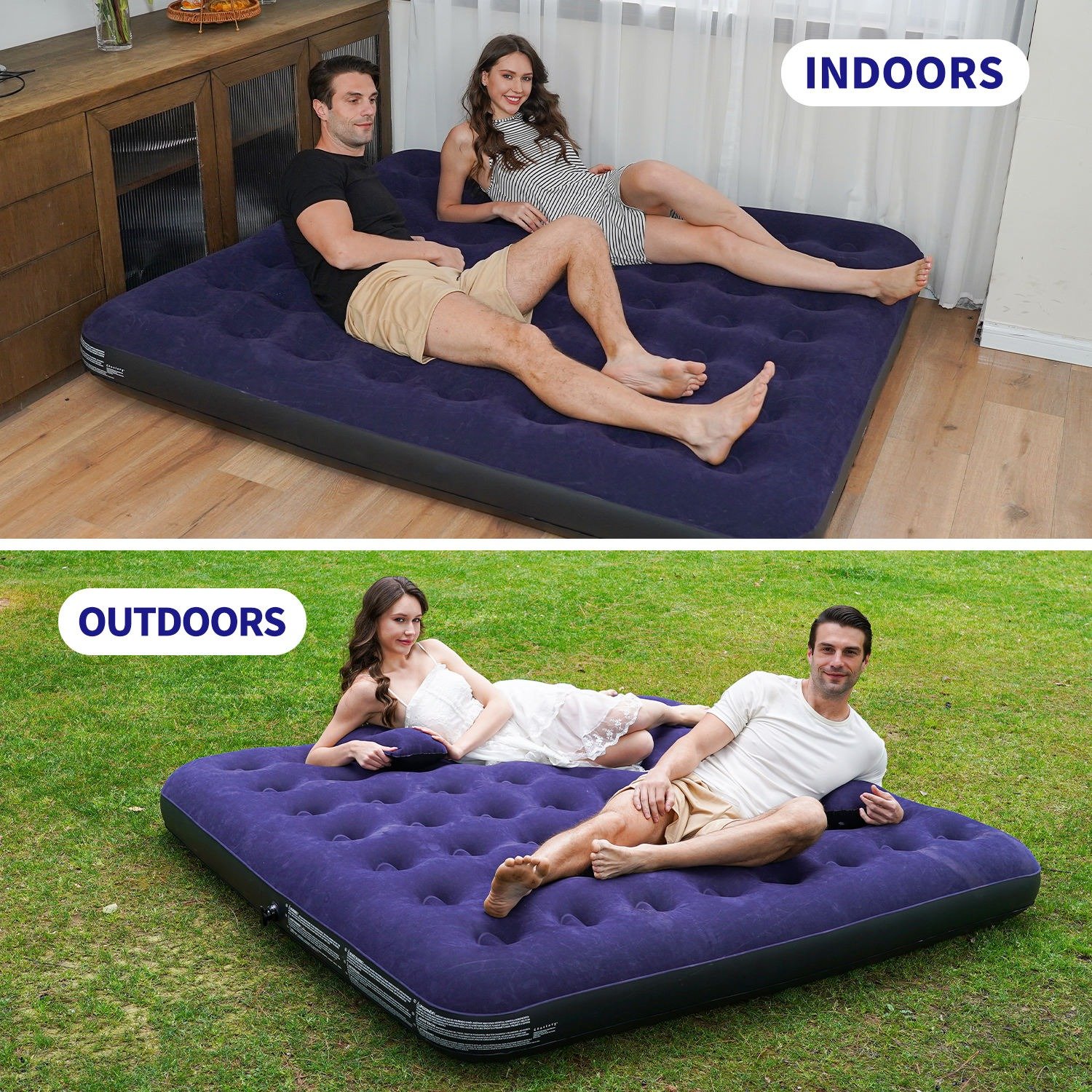 Camping Inflatable Mattress and Air Bed - Image 3