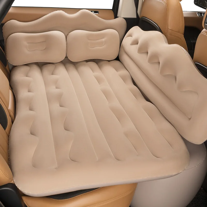 Car Travel Bed Air Inflatable Mattress Back Seat Rest Cushion - Image 1
