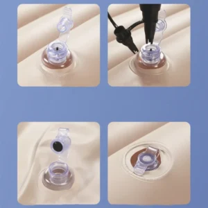 Car Travel Bed Air Inflatable Mattress Back Seat Rest Cushion - Image 3