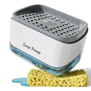 Soap Pump Dispenser with Sponge Holder - Image 3