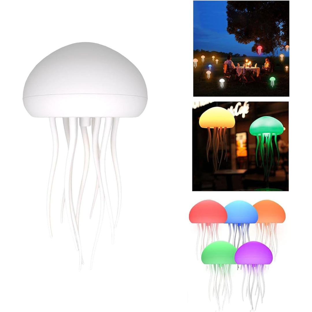 Rechargeable Jellyfish Table Lamp - Image 1