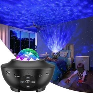 Galaxy Projector with Bluetooth Music Speaker - Image 1