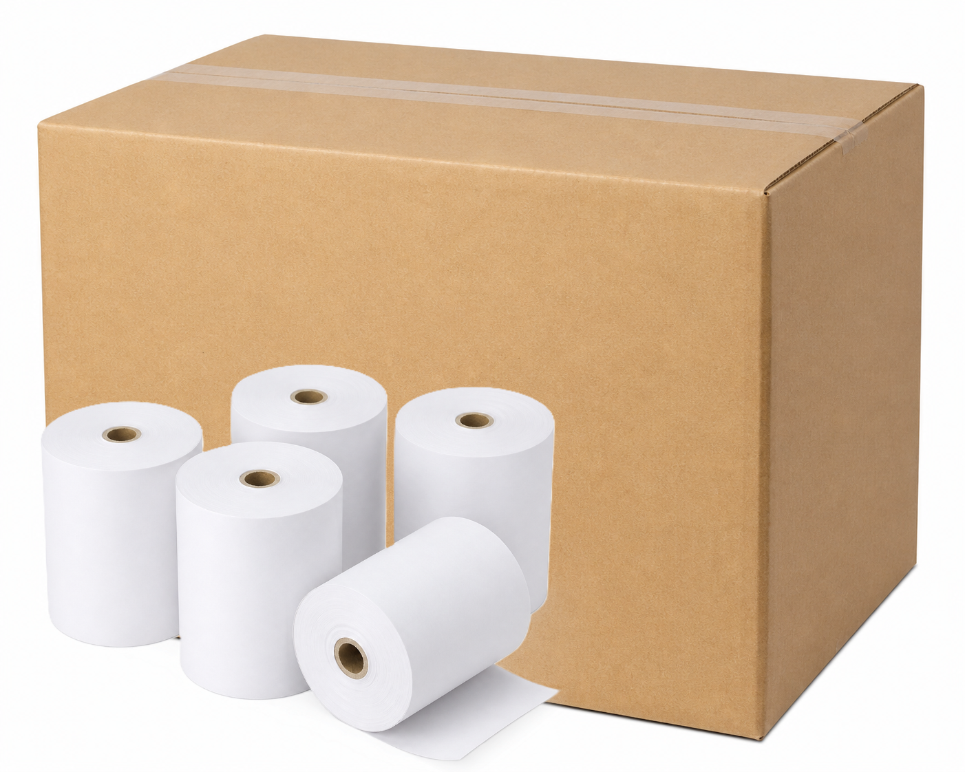 Thermal Paper Roll -POS Receipt Rolls 50 Pcs Carton - Image 1